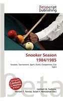 Snooker Season 1984/1985: (English)