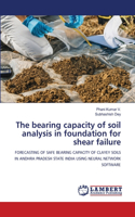 bearing capacity of soil analysis in foundation for shear failure