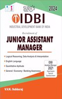 SURA`S IDBI Junior Assistant Manager Exam Book Guide in English Medium 2024