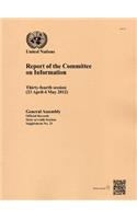 Report of the Committee on Information on the Thirty-Fourth Session (23 April - 4 May 2012)