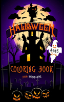 Toddler Coloring Book Ages 2-6: Toddlers And Preschool Halloween Coloring Book For Kids (Gift Idea)