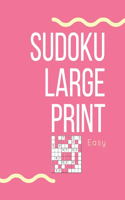 Sudoku Large Print Easy: Sudoku Puzzle Book For Seniors and Adults with 100 easy puzzles