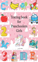 Tracing Book For Preschoolers Girls