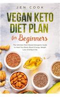 Vegan Keto Diet Plan For Beginners: The Ultimate Plant Based Ketogenic Guide to Heal Your Body, Boost Energy, Weight Loss And Burn Fat.