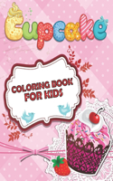 Cupcake Coloring Book For Kids