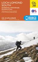 Loch Lomond South, Dumbarton & Helensburgh, Drymen & Cove: (OL 38 OS Explorer Map)