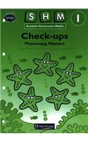 Scottish Heinemann Maths 1, Check-up Workbook PCMs: (SCOTTISH HEINEMANN MATHS)