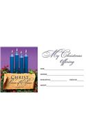 Advent Blue Offering Envelope 2011 (Package of 50): (English)