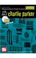 Essential Jazz Lines in the Style of Charlie Parker, B-Flat Instruments Edition