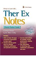 Ther Ex Notes: Clinical Pocket Guide