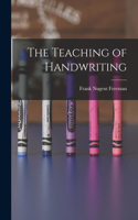 Teaching of Handwriting