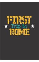 First Trip To Rome