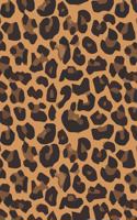 Leopard Skin: College Ruled Notebook Journal, 6x9 Inch, 120 Pages