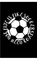 Life is like soccer You need Goals