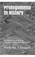 Prolegomena to History