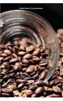 Coffee Beans Cup Notebook