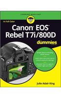 Canon EOS Rebel T7i/800D For Dummies