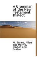 A Grammar of the New Testament Dialect