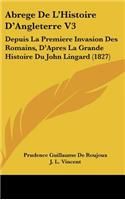 Abrege de L'Histoire D'Angleterre V3