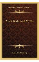 Alsea Texts and Myths