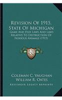 Revision of 1915, State of Michigan