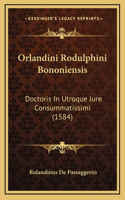 Orlandini Rodulphini Bononiensis