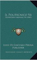 Il Politecnico V6: Repertorio Mensile V4 (1841)