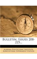 Bulletin, Issues 208-225...