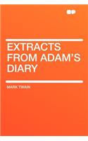 Extracts from Adam's Diary