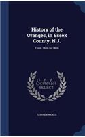 History of the Oranges, in Essex County, N.J.