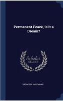 Permanent Peace, is it a Dream?