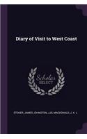 Diary of Visit to West Coast