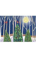 Cardinal Cheer Deluxe Boxed Holiday Cards