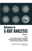 Advances in X-Ray Analysis