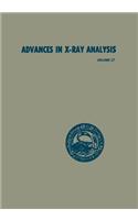 Advances in X-Ray Analysis