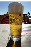 Glass of Beer Journal: 150 Page Lined Notebook/Diar