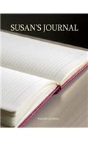 Susan's Journal: 100 Lined Pages Ready for Your Thoughts