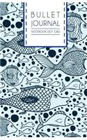 Bullet Journal Notebook Dot Grid: Marine Design Dotted Grid Journal, 130 Pages, 5.5x8.5, High Inspiring Creative Design Idea