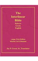 Interlinear Hebrew Greek English Bible-PR-FL/OE/KJ Large Print Volume 2