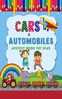 Automobiles & Cars Activity Book For Kids