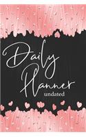 Daily Planner undated