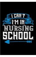 I Can't I'm In Nursing School