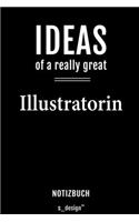 Notizbuch für Illustratoren / Illustrator / Illustratorin