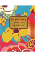 January 2019 to December 2023 Willo Five Year Planner: 2019-2023 Monthly Schedule Organizer - Agenda Planner for the Next Five Years/60 Months Calendar ? 8.5 X 11 Inches