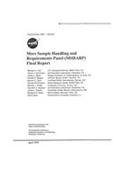 Mars Sample Handling and Requirements Panel (Msharp)