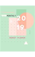 2019 Monthly Budget Planner