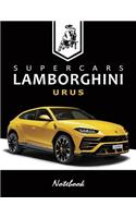 Supercars Lamborghini Urus Notebook