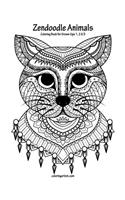 Zendoodle Animals Coloring Book for Grown-Ups 1, 2 & 3: (Zendoodle Animals)