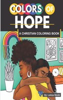 Colors of Hope: A Christian Coloring Book Inspirational Quotes Black Women, Brown Women