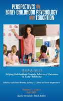 Perspectives on Early Childhood Psychology and Education Vol 7.2